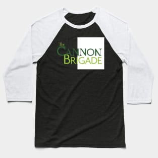 The Cannon Brigade - Logo w/ White Baseball T-Shirt